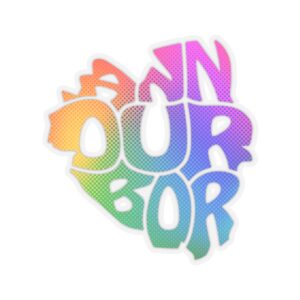 Ann Ourbor Rainbow Sticker